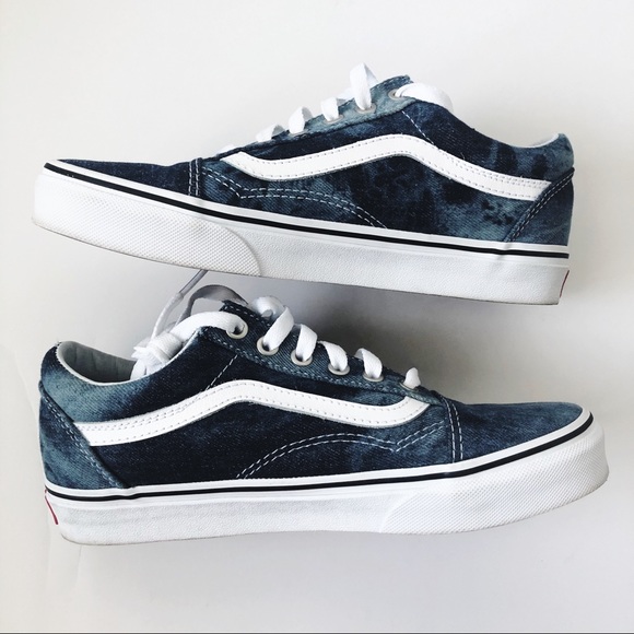 Vans Shoes - Vans Old Skool Acid Wash Demin Shoes